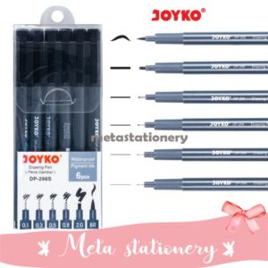 Drawing Pen / Pena Gambar Joyko DP-298S (6 Pc)