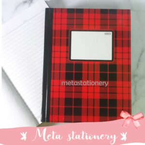 Buku HardCover Kiky Kwarto 100 lembar Motif RANDOM