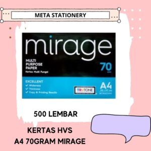Kertas HVS A4 70gr Mirage ( 1 Rim )
