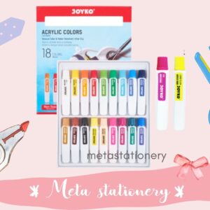 Acrylic Color / Cat Akrilik Joyko 18 Warna / Colors
