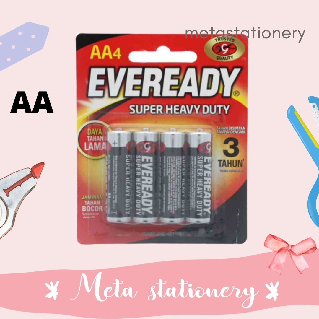 Baterai Eveready Super Heavy Duty AA