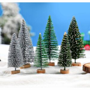 Hiasan Meja / Pohon Natal Kecil / Mini Christmas Trees