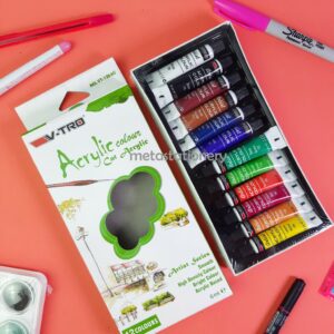 Cat Acrylic / Akrilik Vitro - V-tro 12 warna