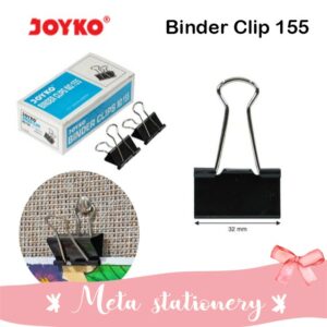 Binder Clip / Penjepit Kertas Joyko 155 (12pc)