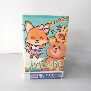 Buku Tulis Siswa Kwarto 100 Lembar 1 PAK ( 5 pcs )