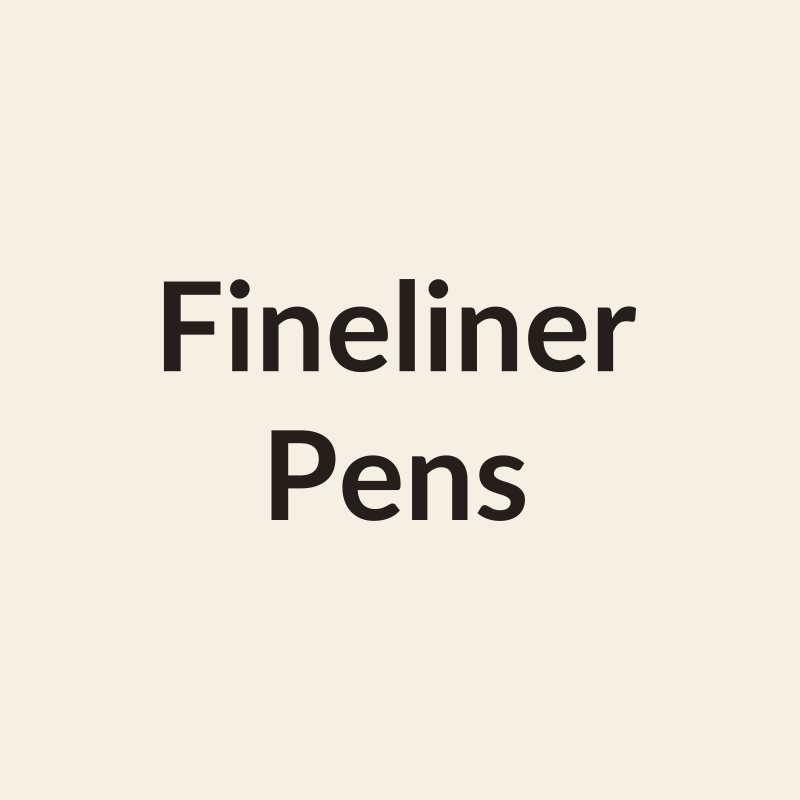 Fineliner Pen Set (0.4mm, 10pcs)