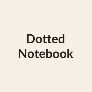 A5 Dotted Bullet Notebook