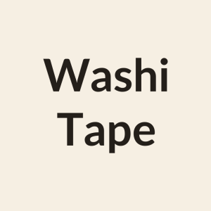 Washi Tape Set (10 rolls)