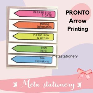 Penanda / Highlighter Strips / Sticky Note Film Arrow Printing Pronto