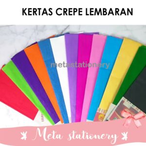 Kertas Crepe Paper PIlih 1 Warna