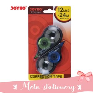 Correction Tape / Pita Koreksi Joyko CT-522-02 (2pc)