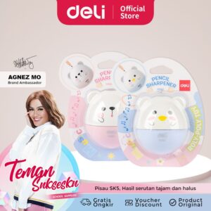 Pencil Sharpener / Rautan Pensil EH562 Deli Special Agnes Mo Edition