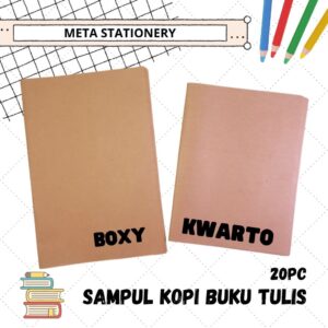 Sampul Kopi / Sampul Coklat Buku Tulis