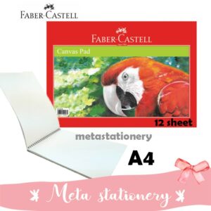 Canvas Pad A4 Faber Castell (12 lembar)