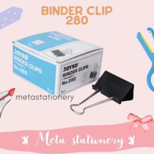 Binder Clip / Penjepit Kertas Joyko 200 (12pc)