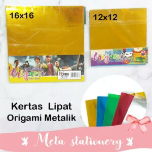 Kertas Origami Metalik