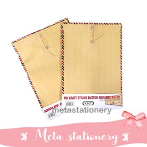 Amplop Tali 311 Air mail / Amplop Coklat Tali 311