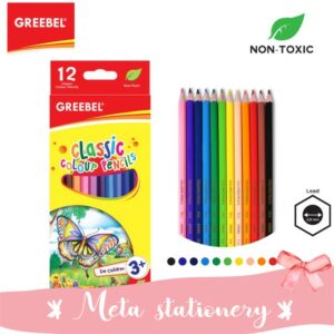 Pensil Warna Classic 12 warna Greebel