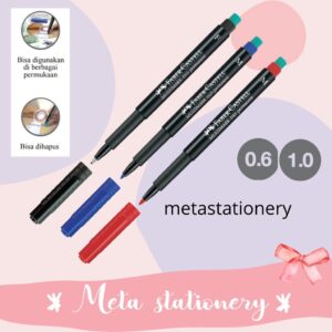 Spidol OHP / Multimark Permanent Marker Faber Castell