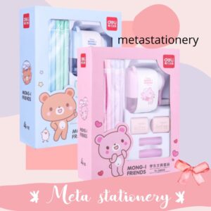 Paket Alat Tulis Set / Stationery Set 4 in 1 Deli 68896