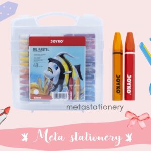 Oil Pastel / Crayon Minyak Joyko / 48 Warna / Colors