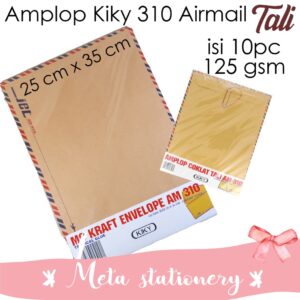 Amplop Coklat Airmail Lem Kiky 310 AM (10pc)