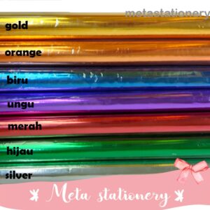 Kertas Metalik Pilih 1 Warna