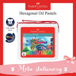 Crayon Hexagonal Oil Pastel Faber Castell 48