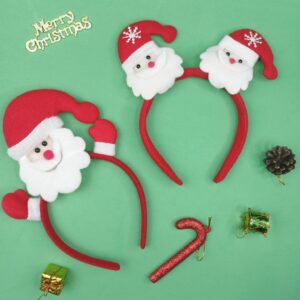Christmas Headband / Bando Natal / Bando Santa Claus