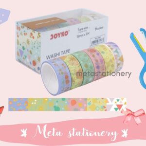 Masking Tape / Washi Tape / Selotip Motif Joyko WT-105