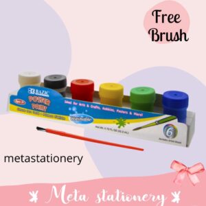 Cat Poster / Poster Paint Brush 6 Color Bazic ( Free Brush )