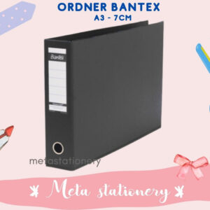 Bantex Map / Binder / Ordner Bantex A3 Potrait 7cm PVC