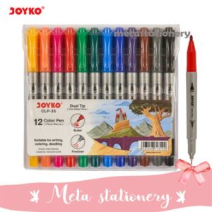Dual Tip 12 Colors Pen CLP-35 Joyko