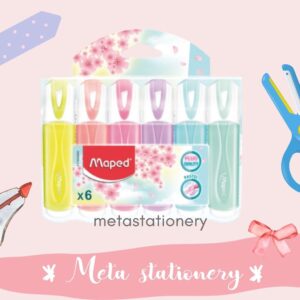 Highlighter / Textliner Maped FluoPeps Pastel set 6