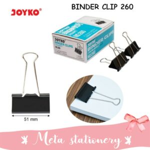 Binder Clip / Penjepit Kertas Joyko 260 (12pc)