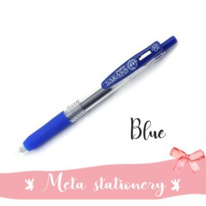 Pulpen / Pen Gel Zebra Sarasa 0.5mm - Biru