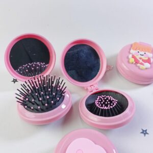 Sisir Lipat Kaca / Sisir Bulat Mini