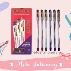 Pen / Pulpen Faster C600 (1pak)
