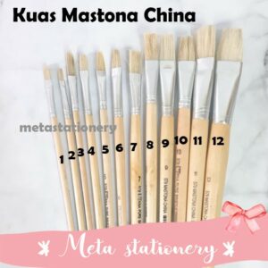 Kuas Lukis China Putih Eterna