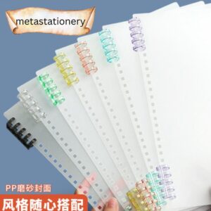 Plastic Binder Binding Strip / Spiral Ring Binder Plastik Transparan