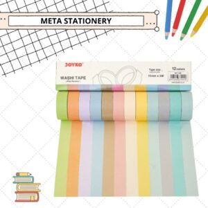 Masking Tape / Washi Tape / Selotip Warna Joyko WT-100