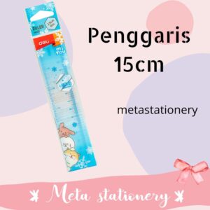 Ruler / Penggaris 15 cm Design Lucu Deli H655