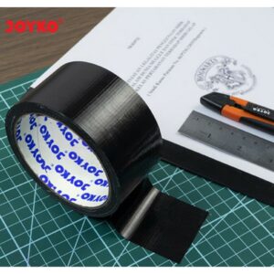 Cloth Tape / Lakban Kain Hitam Joyko (Blue core) 10m