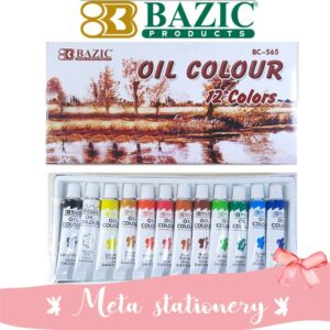 Cat Minyak Bazic 12 warna