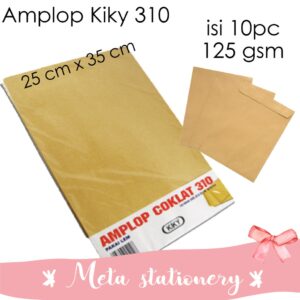 Amplop Coklat Kiky 310 (10pc)