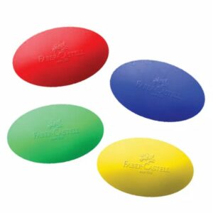 Penghapus Grip / Eraser Oval Pouch Faber Castell
