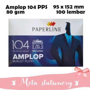 Amplop Paperline 104 PPS ( 95 x 152mm) 100 lembar