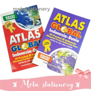 Atlas Global Kecil Indonesia Dan Dunia ( Motif Random )