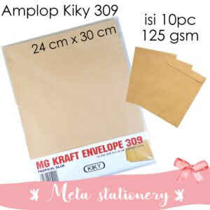 Amplop Coklat Lem Kiky uk 309