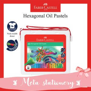 Crayon Hexagonal Oil Pastel Faber Castell 60